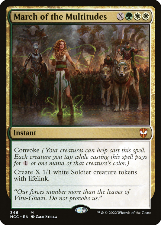 March of the Multitudes (NCC) #346 [EN/N] s/o