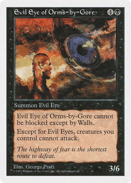 Evil Eye of Orms-by-Gore (5ED) #159 [EN/N]