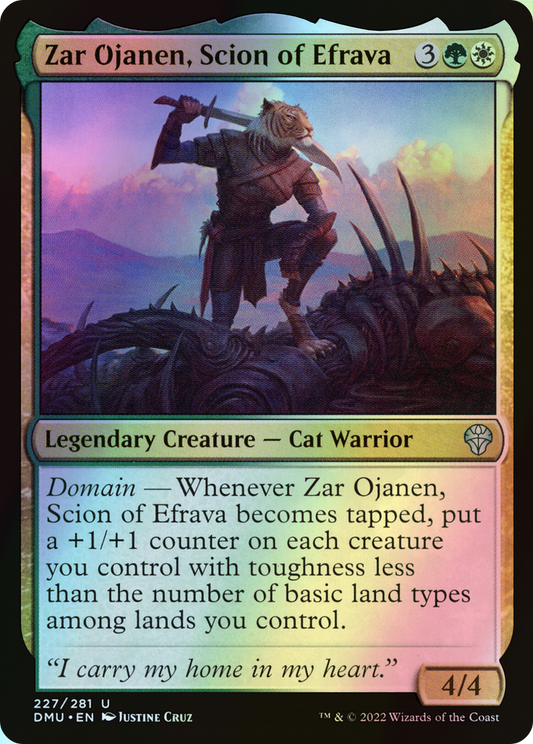 Zar Ojanen, Scion of Efrava (DMU) #227 [EN/F] s/o