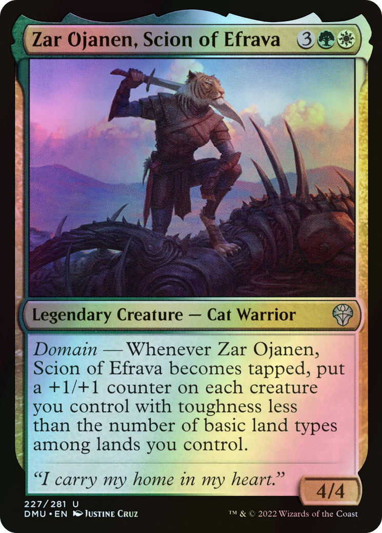 Zar Ojanen, Scion of Efrava (DMU) #227 [EN/F] s/o