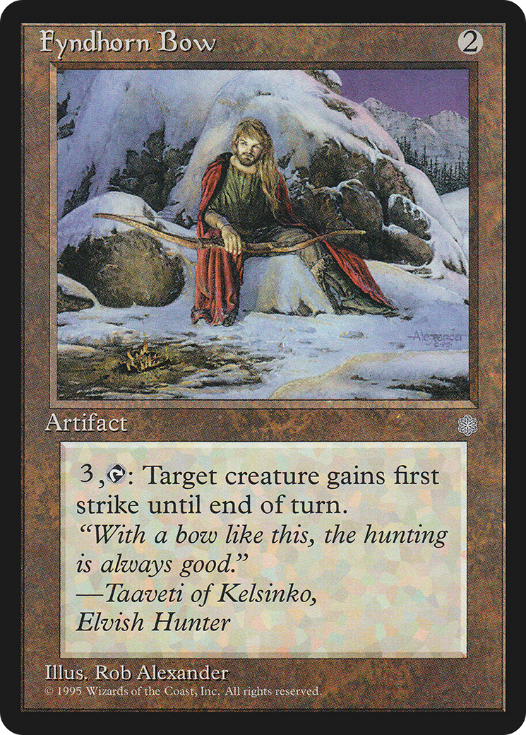 Fyndhorn Bow (ICE) #318 [EN/N]