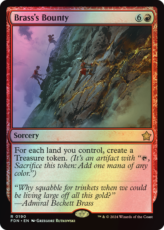 Brass's Bounty (FDN) #190 [EN/F] s/o