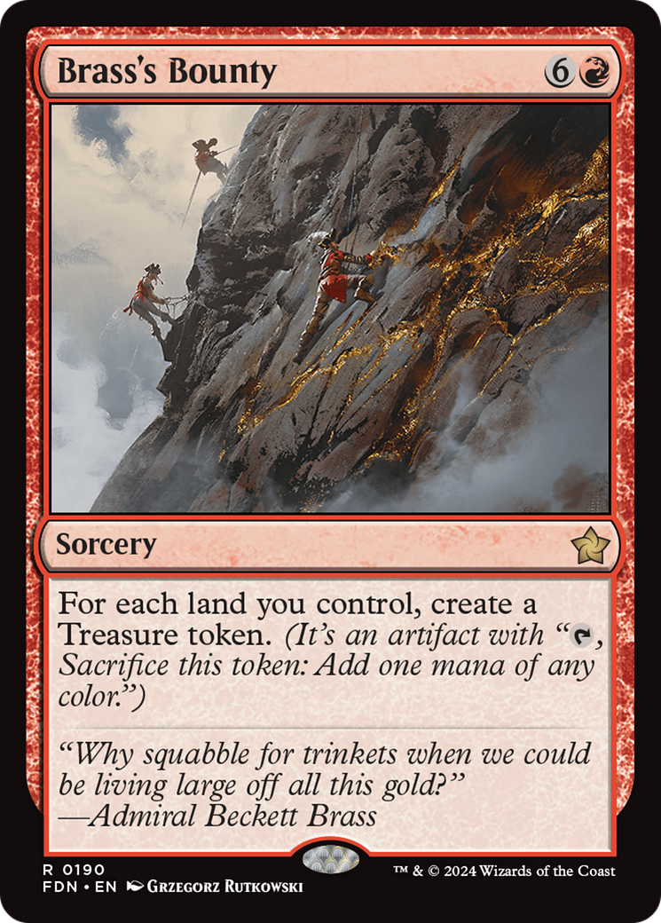 Brass's Bounty (FDN) #190 [EN/N] s/o