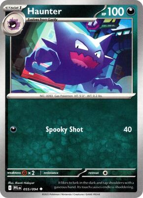 Haunter - 055/094 (PFL) #055 [EN/N]