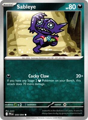 Sableye (PFL) #059 [EN/N]