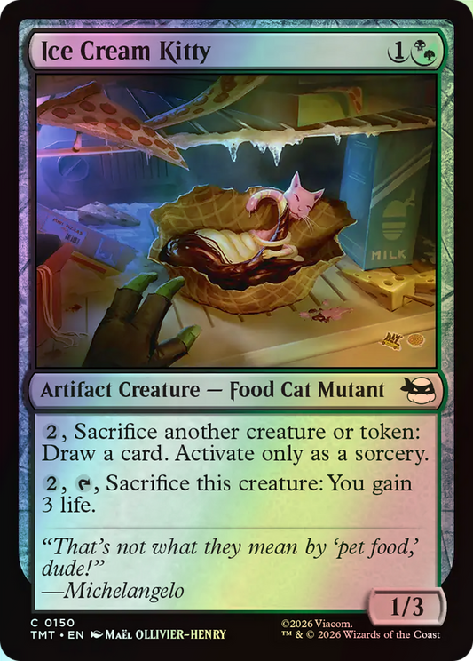 Ice Cream Kitty (TMT) #150 [EN/F]