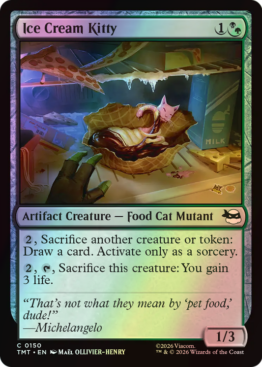 Ice Cream Kitty (TMT) #150 [EN/F]