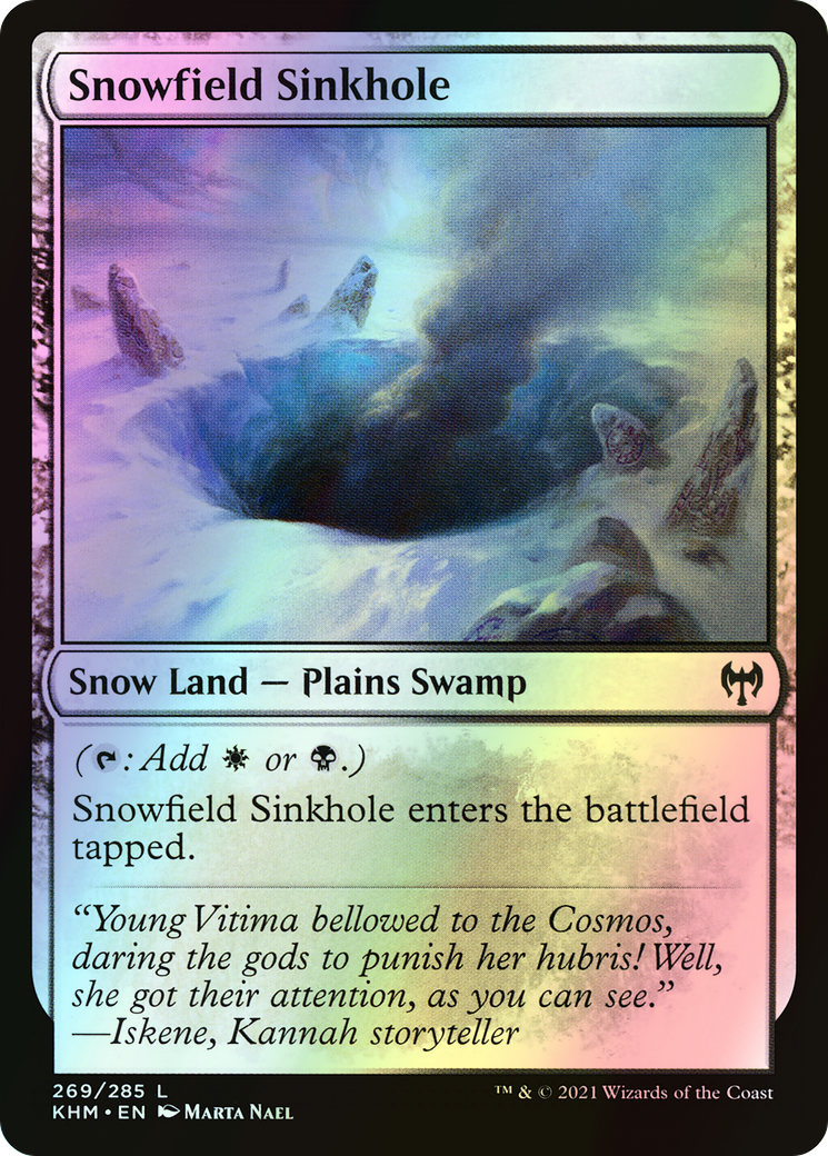 Snowfield Sinkhole (KHM) #269 [EN/F] s/o