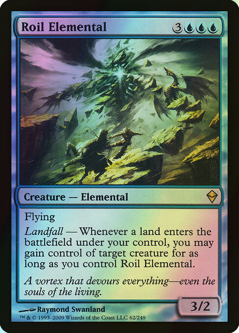 Roil Elemental (ZEN) #62 [EN/F] s/o