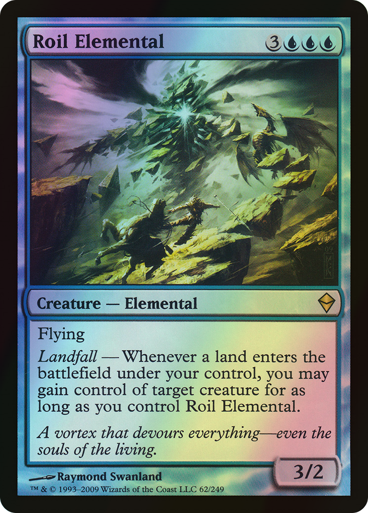 Roil Elemental (ZEN) #62 [EN/F] s/o