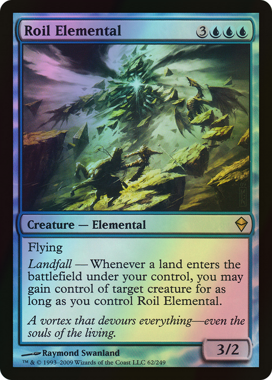 Roil Elemental (ZEN) #62 [EN/F] s/o
