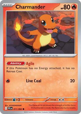 Charmander (PFL) #011 [EN/N]