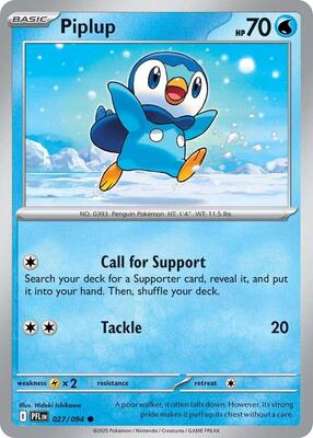 Piplup - 027/094 (PFL) #027 [EN/N]