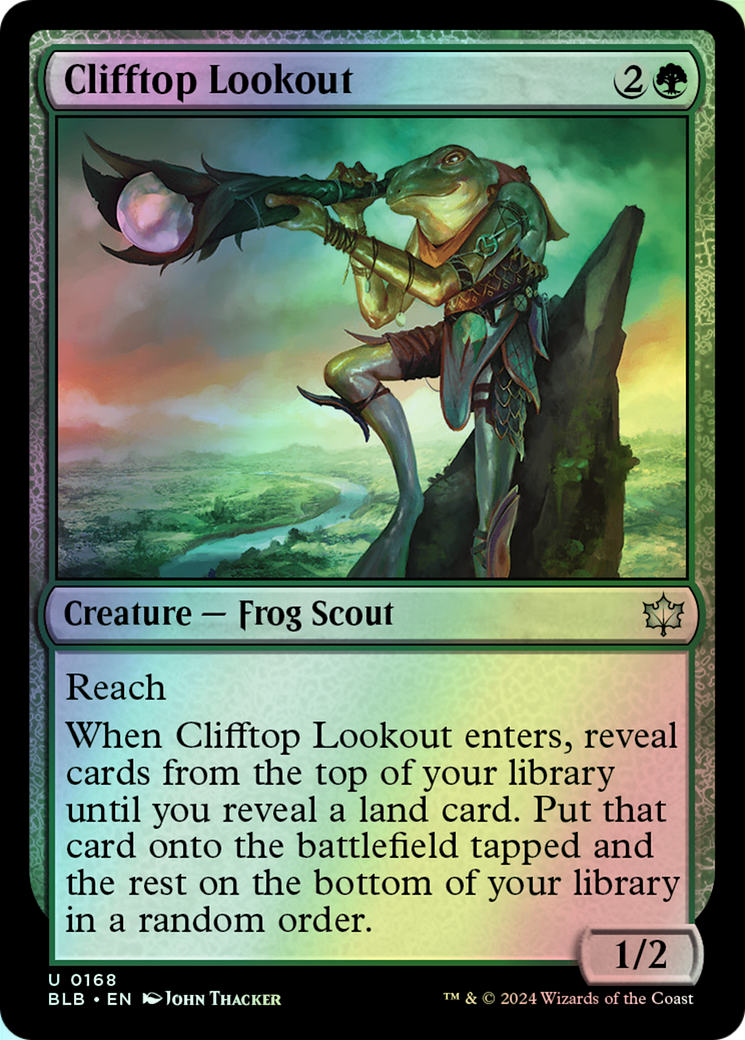Clifftop Lookout (BLB) #168 [EN/F] s/o