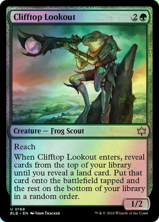 Clifftop Lookout (BLB) #168 [EN/F] s/o