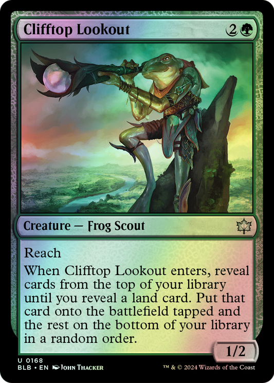 Clifftop Lookout (BLB) #168 [EN/F] s/o