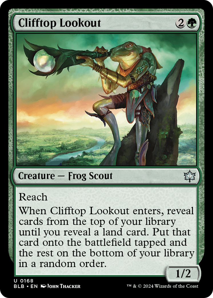 Clifftop Lookout (BLB) #168 [EN/N] s/o