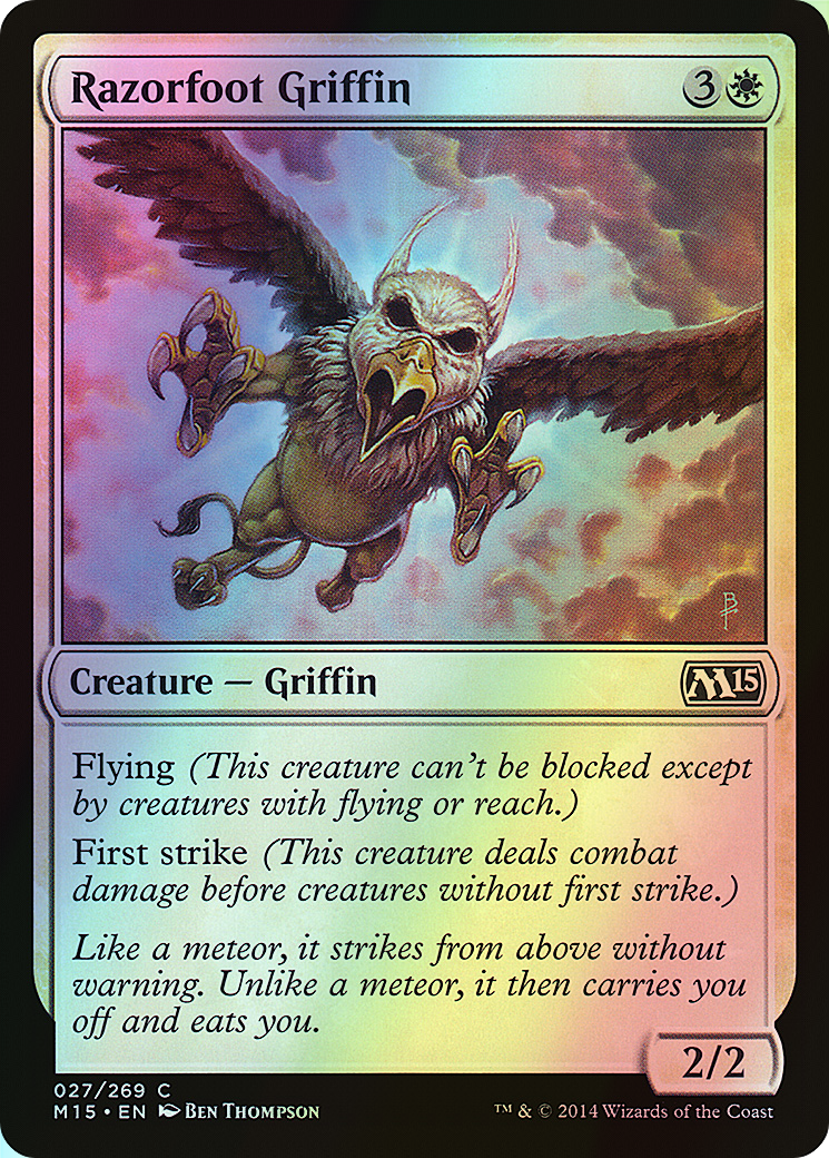 Razorfoot Griffin (M15) #27 [EN/F]