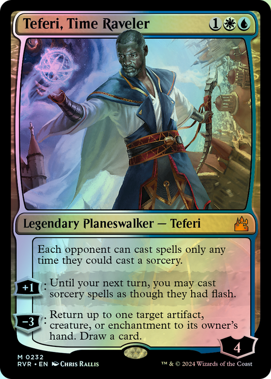 Teferi, Time Raveler (RVR) #232 [EN/F] s/o