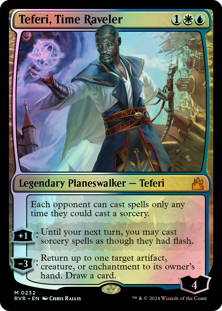 Teferi, Time Raveler (RVR) #232 [EN/F] s/o