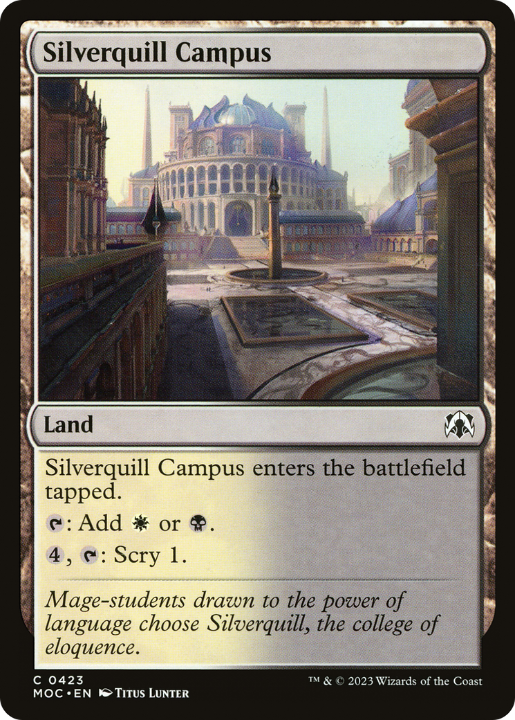 Silverquill Campus (MOC) #423 [EN/N] s/o