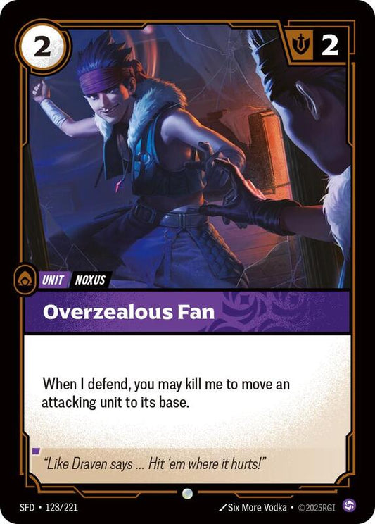 Overzealous Fan (SFD) #128 [EN/N]