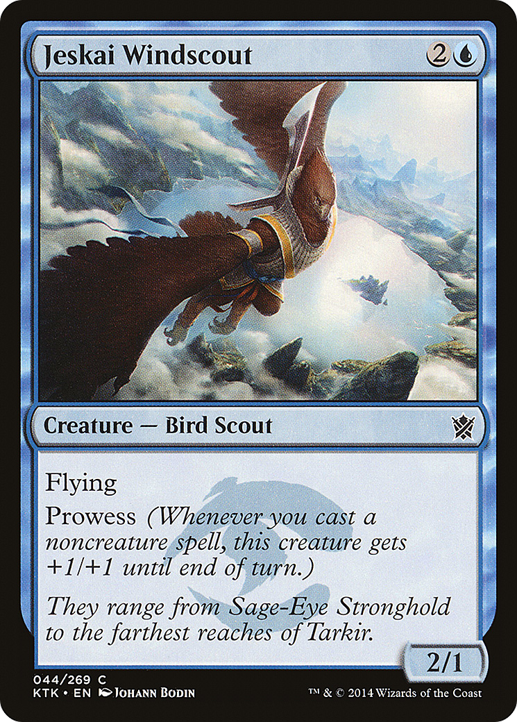 Jeskai Windscout (KTK) #44 [EN/N]