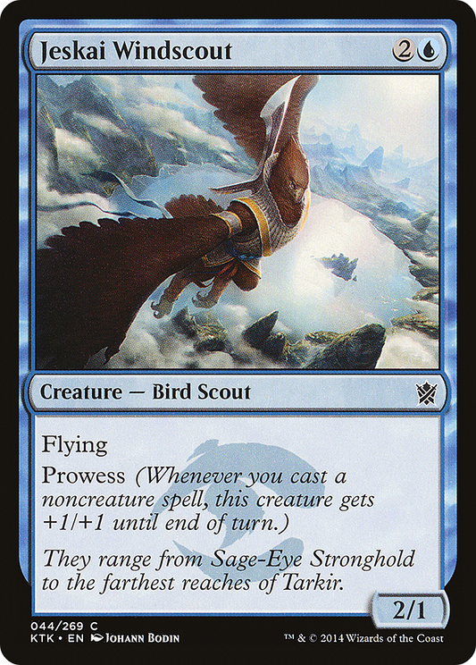 Jeskai Windscout (KTK) #44 [EN/N]