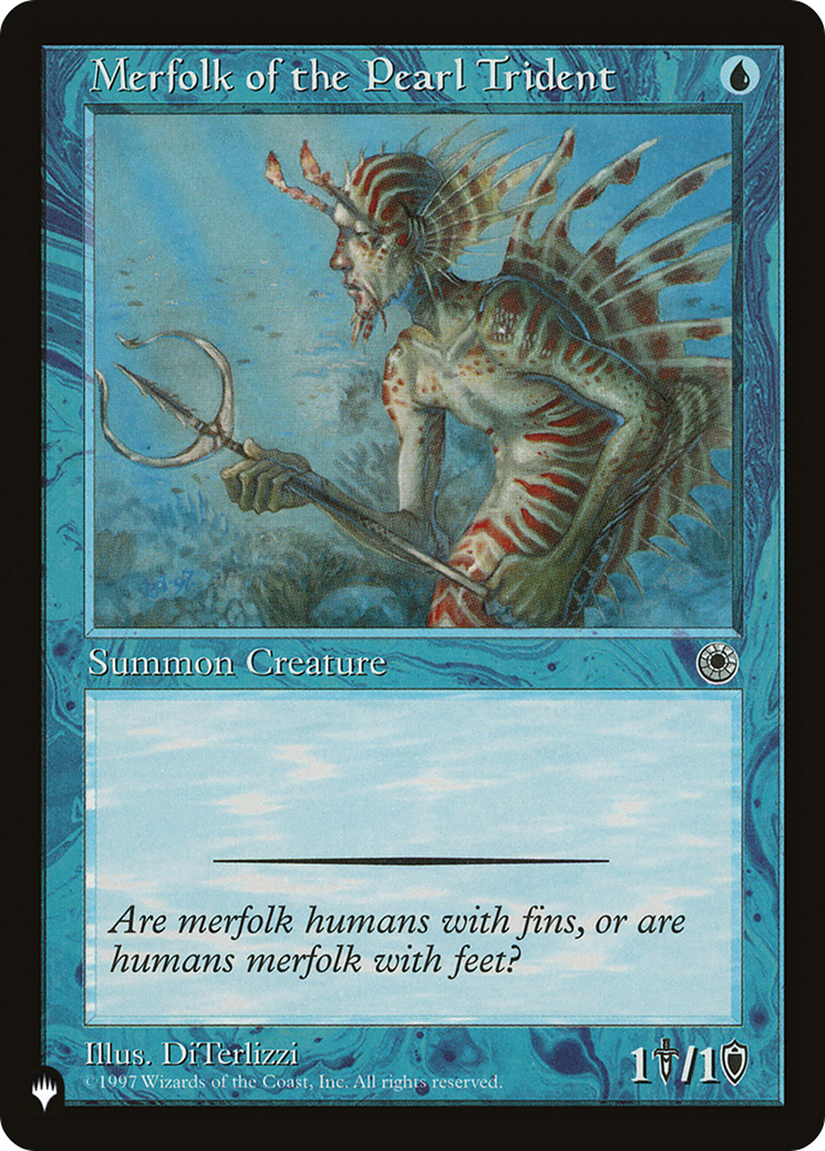 Merfolk of the Pearl Trident (PLST) #POR-60 [EN/N]