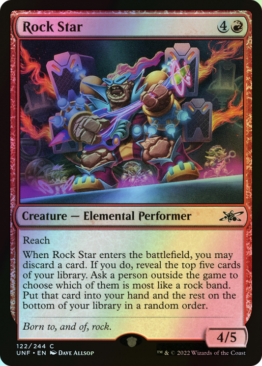 Rock Star (UNF) #122 [EN/F]