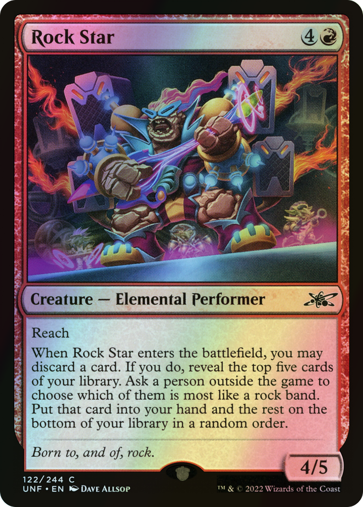 Rock Star (UNF) #122 [EN/F]