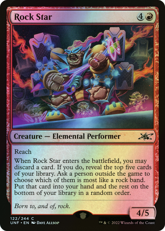 Rock Star (UNF) #122 [EN/F]