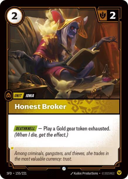 Honest Broker (SFD) #155 [EN/N]