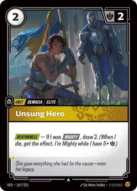 Unsung Hero (SFD) #167 [EN/N]