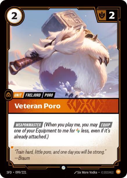 Veteran Poro (SFD) #099 [EN/N]