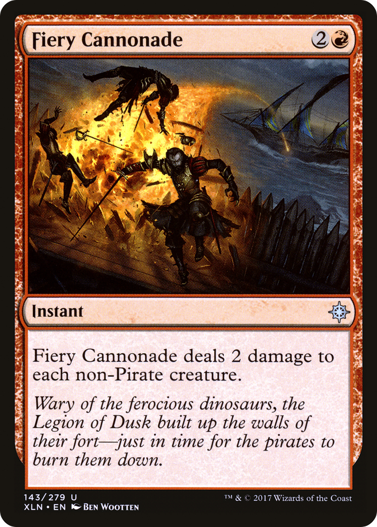 Fiery Cannonade (XLN) #143 [EN/N]