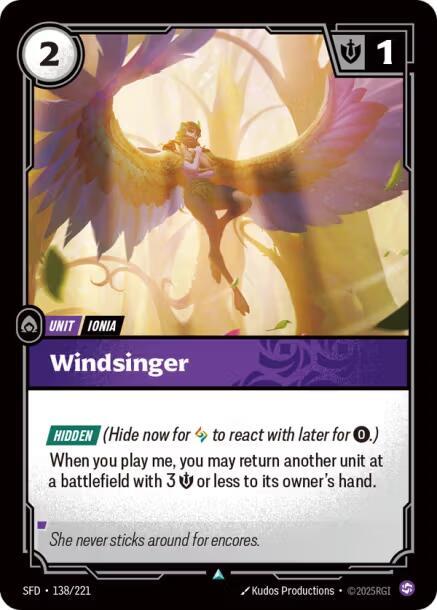 Windsinger (SFD) #138 [EN/N]