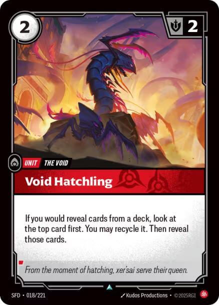 Void Hatchling (SFD) #018 [EN/N]