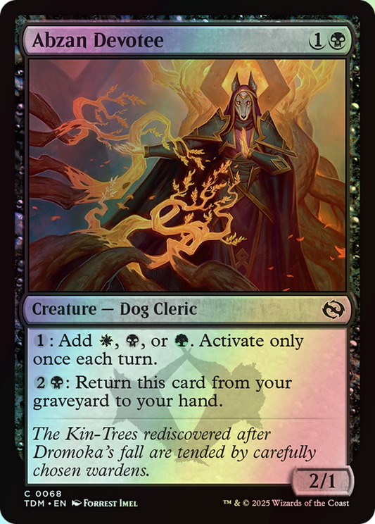 Abzan Devotee (TDM) #68 [EN/F]