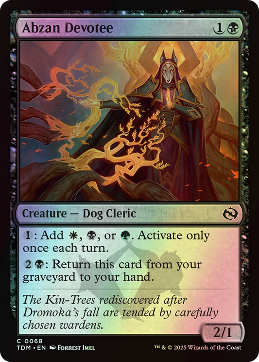 Abzan Devotee (TDM) #68 [EN/F]