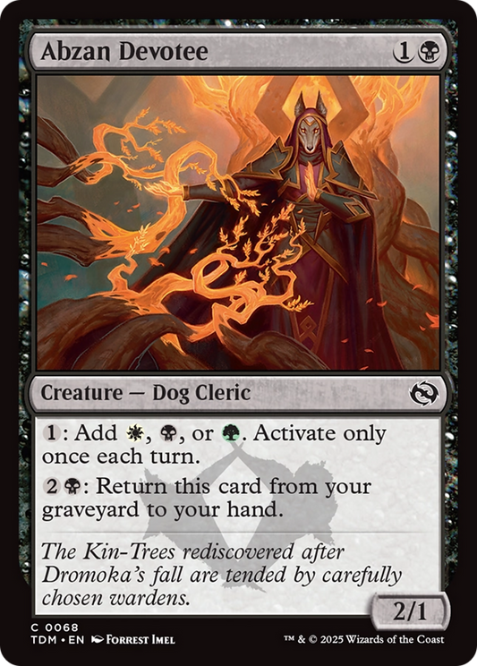 Abzan Devotee (TDM) #68 [EN/N]