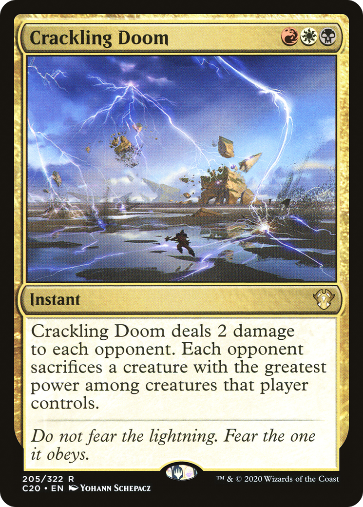 Crackling Doom (C20) #205 [EN/N] s/o