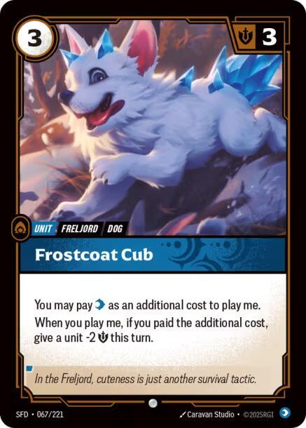 Frostcoat Cub (SFD) #067 [EN/N]