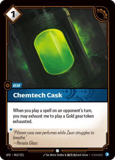 Chemtech Cask (SFD) #063 [EN/N]
