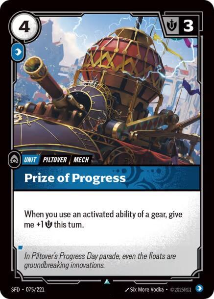 Prize of Progress (SFD) #075 [EN/N]