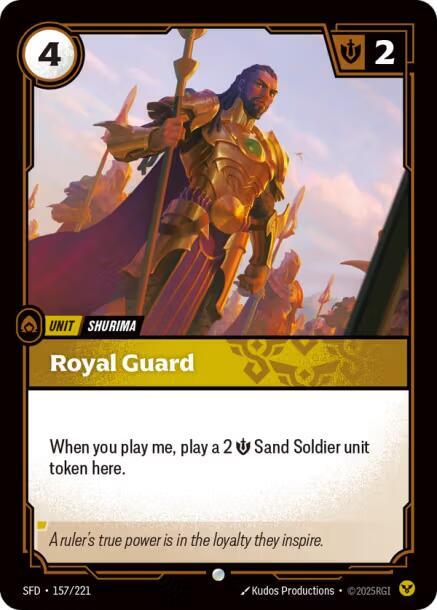 Royal Guard (SFD) #157 [EN/N]