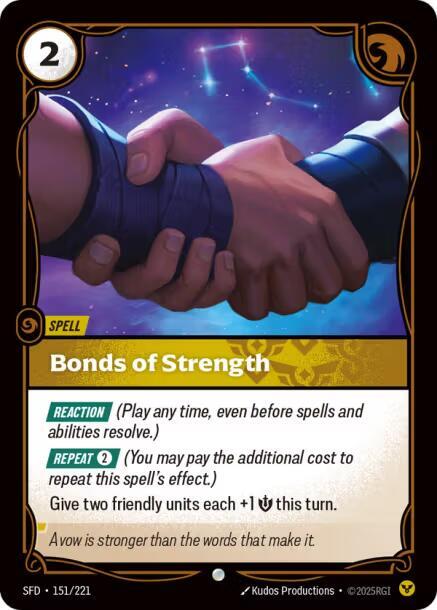 Bonds of Strength (SFD) #151 [EN/N]