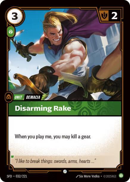 Disarming Rake (SFD) #032 [EN/N]