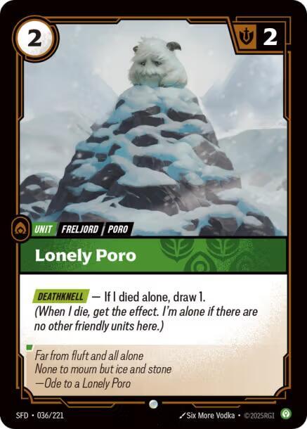Lonely Poro (SFD) #036 [EN/N]