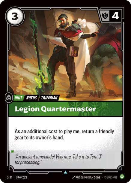 Legion Quartermaster (SFD) #044 [EN/N]